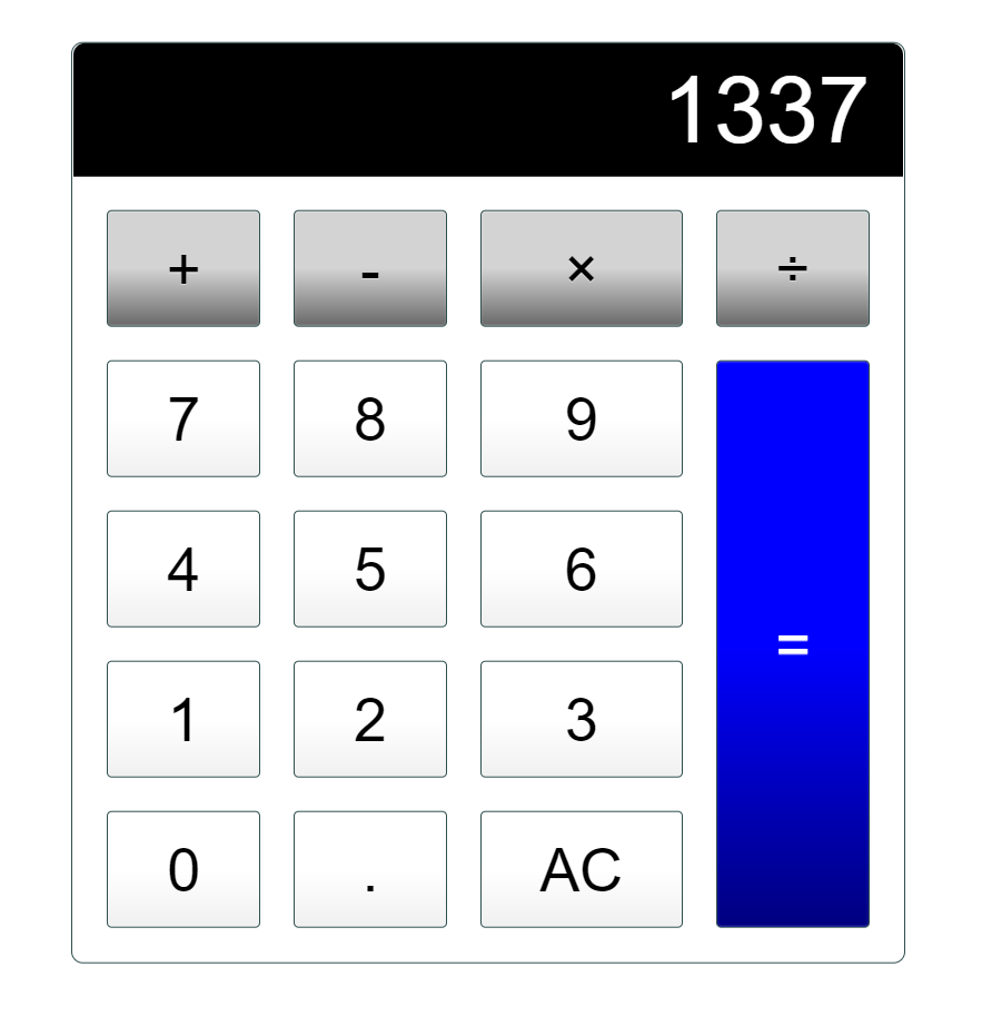 calculator screenshot